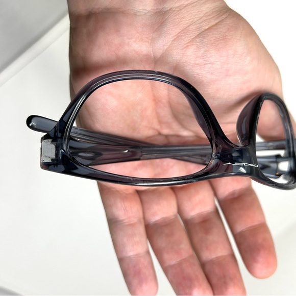 Oakley Vintage " New Frogskins " Black Crystal No Lenses 03-107 stress cracks - Picture 14 of 14